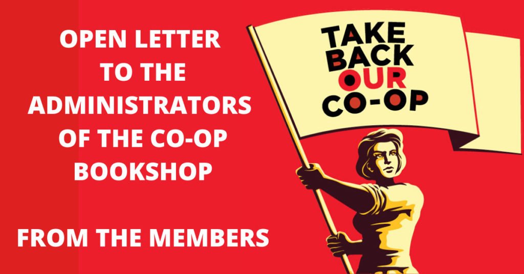 An Open Letter to the Administrators of the Coop New