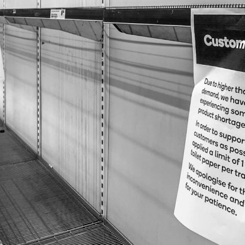 Empty aisle