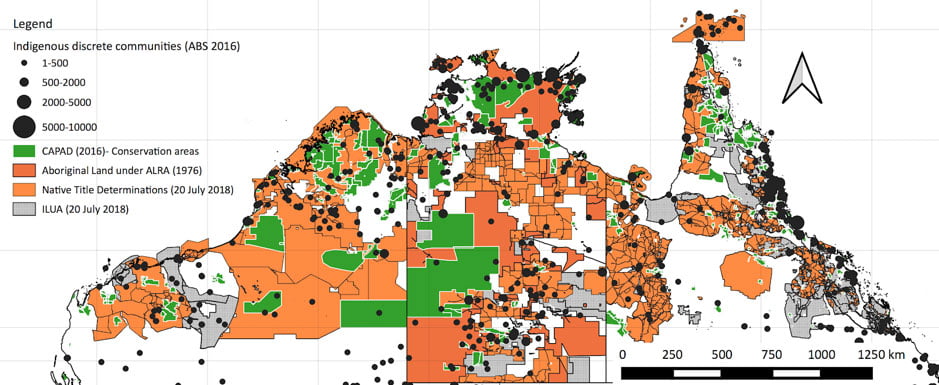 Conservation estate in northern Australia